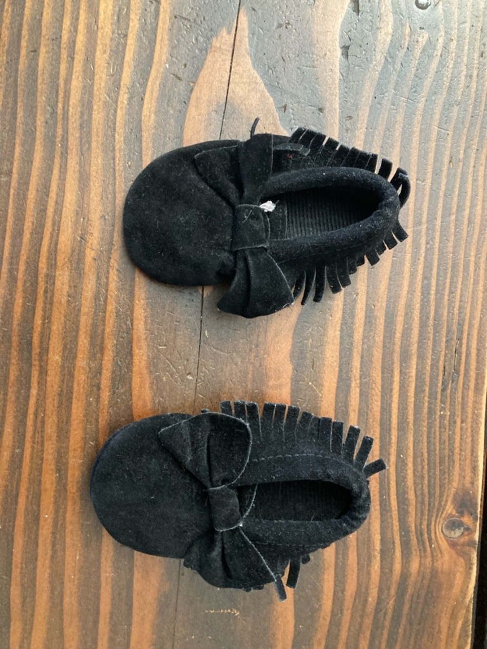 Baby Moccasin in Black